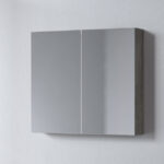 Καθρέφτης OMEGA BERLIN 75 3MOM075BE0W με ντουλάπια 73x14x65cm