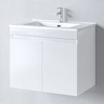 ΣΕΤ ΠΑΓΚΟΣ OMEGA 75 cm χρ. NEW WHITE GLOSS S3BOM075GLN