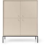 Μπουφές Mono χρώμα Μπεζ 103,5x125,5x39cm