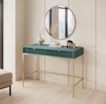 Κονσόλα  Nova Πράσινο+ Χρυσό 103,5x77,6x50cm