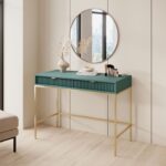 Κονσόλα  Nova Πράσινο+ Χρυσό 103,5x77,6x50cm