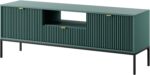 Έπιπλο τηλεόρασης Nova Πράσινο + Ανθρακί 154x39x56cm - Image 2