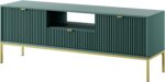 Έπιπλο τηλεόρασης Nova Πράσινο + χρυσό 154x39x56cm - Image 2