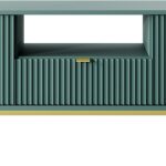 Έπιπλο τηλεόρασης Nova Πράσινο + χρυσό 154x39x56cm