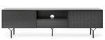 Έπιπλο τηλεόρασης Raven Ανθρακί 180x38x51cm