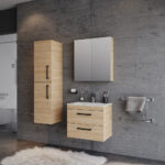 ΚΑΘΡΕΦΤΗΣ SANTA   60cm. χρ.BEIGE MAT 3MSAN060BEM - Image 2