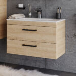 Πάγκος SANTA χρ. Beige MDF 18mm 80 S3BSANT080BE 80x40x52cm