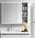 Καθρέφτης SARON LED 100cm χρ. LIGHT GREY κωδ. 3MSAR100WH