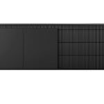 Μπουφές με συρτάρια Senso Ανθρακί 187x81x40cm