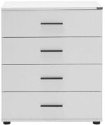 Συρταριέρα white Λευκή 65x78x41cm - Image 2