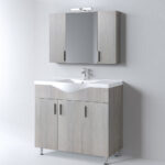 Σετ Έπιπλο Μπάνιου SIENA HARMONY NEW 100 9SSI100HN0W Πάγκο 96x34x83cm - Image 2