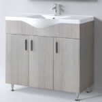 Πάγκος SIENA HARMONY NEW 100 S3BSI100HN0 96x34x83cm, Νιπτήρας 100x46cm