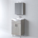 Σετ Έπιπλο Μπάνιου SIENA HARMONY NEW 55 9SSI055HN0W Πάγκο 51x34x83cm - Image 2