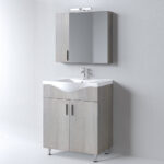 Σετ Έπιπλο Μπάνιου SIENA HARMONY NEW 75 9SSI075HN0W Πάγκο 72x34x83cm - Image 2