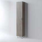 Στήλη SIENA SONOMA DARK 35 3CSI035SD0 με ποδαράκια 35x32x185