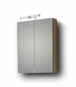 Σετ Έπιπλο Μπάνιου SIENA SONOMA DARK 55 9SSI055SD0W Πάγκο 51x34x83cm - Image 4