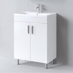 Πάγκος με τέσσερα ποδαράκια Skopelos White 80 S3BSK080WH0 78x36x83cm