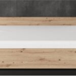 Kρεβάτι διπλό Tally με αποθηκευτικό χώρο για στρώμα 160x200cm