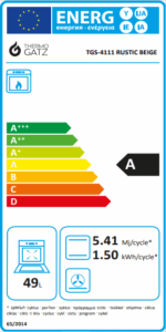 ΚΟΥΖΙΝΑ ΑΕΡΙΟΥ TGS 4111 RUSTIC BEIGE MULTIGAS - Image 7