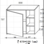 ΣΕΤ ΕΠΙΠΛΟΥ VERA 80cm PLYWOOD χρ.WHITE/SONOMA 9SVER080WHS - Image 2