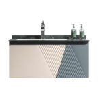 ΣΕΤ ΠΑΓΚΟΥ VICTORIA 80 cm PLYWOOD χρ.BEIGE/PETROL S3BVIC080BEPE