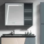 Καθρέφτης VICTORIA LED 90cm χρ. PETROL κωδ. 3MVIC090PET