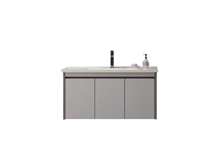 YVONNE-100-1 ΣΕΤ ΠΑΓΚΟΥ YVONNE 100cm χρ.GREY S3BYVO100GR - Image 1