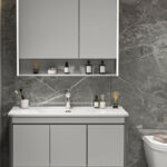 ΣΕΤ ΕΠΙΠΛΟΥ YVONNE  PLYWOOD 100cm χρ.GREY 9SYVON100GR