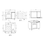 ΕΡΜΑΡΙΟ ΙΝΟΧ ΦΟΥΡΝΩΝ TGS ΑΡΙΣΤΕΡΑ & ΔΕΞΙΑ - Image 5