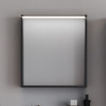 Καθρέφτης LED LAGUNA 60cm χρ. ΜΑΥΡΟ 3MLAG060WHM