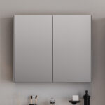 ΚΑΘΡΕΦΤΗΣ MALAGA 80cm. χρ.ΓΚΡΙ ΜΑΤ 3MMAL080GRM