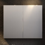 ΚΑΘΡΕΦΤΗΣ PERLA 80cm χρ. Ανθρακί 3MPER080ANM