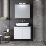 ΣΕΤ ΕΠΙΠΛΟΥ OMEGA TOP 75cm χρ.WHITE/GREY 9SOMT075GLG