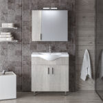 Σετ Έπιπλο Μπάνιου SIENA HARMONY NEW 75 9SSI075HN0W Πάγκο 72x34x83cm