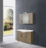 Σετ Έπιπλο Μπάνιου SIENA HARMONY NEW 100 9SSI100HN0W Πάγκο 96x34x83cm - Image 4