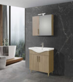 Σετ Έπιπλο Μπάνιου SIENA HARMONY NEW 75 9SSI075HN0W Πάγκο 72x34x83cm - Image 4