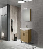 Σετ Έπιπλο Μπάνιου SIENA SONOMA 55 9SSI055SN0W Πάγκο 51x34x83cm - Image 4