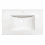 Νιπτήρας SLIM 75 γυαλιστερή πορσελάνη 75x46cm