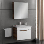 Σετ Έπιπλο Μπάνιου SMILE Λευκό / Barok MDF 18mm Λάκα 65 9SSMI065WBM - Image 2