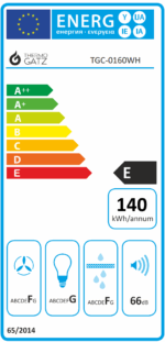 ΑΠΟΡΡΟΦΗΤΗΡΑΣ TGC 160 WH - Image 3