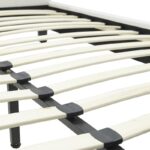 Κρεβάτι Nevil pakoworld 150x200 PU χρώμα λευκό ματ - Image 5