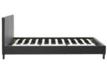 Κρεβάτι Nevil pakoworld 150x200 PU χρώμα μαύρο ματ - Image 4