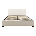 Κρεβάτι Norse pakoworld pu λευκό με αποθηκευτικό χώρο 160x200εκ - Image 4