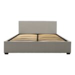 Κρεβάτι Norse pakoworld ύφασμα γκρι με αποθηκευτικό χώρο 160x200εκ - Image 4