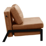 Πολυθρόνα-κρεβάτι Fancy pakoworld βελούδο σε σάπιο μήλο απόχρωση και πόδι μαύρο μέταλλο 95x98x70εκ - Image 3