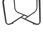 Tραπέζια σαλονιού Crismory pakoworld σετ 2τεμ MDF σε απόχρωση λευκό μαρμάρου και μαύρα μεταλλικά πόδια - Image 5