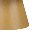 Τραπέζι σαλονιού Soleire Inart λευκό μαρμάρου sintered stone Φ70x40εκ - Image 3