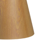 Βοηθητικό τραπέζι Soleire Inart λευκό μαρμάρου sintered stone Φ50x46εκ - Image 3