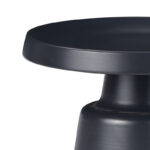 Τραπέζια σαλονιού Ginoze Inart σετ 2τεμ μέταλλο σε μαύρη απόχρωση - Image 2