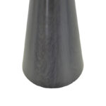 Βοηθητικό τραπέζι Donda pakoworld mdf-μέταλλο μαύρο Φ45x46εκ - Image 3